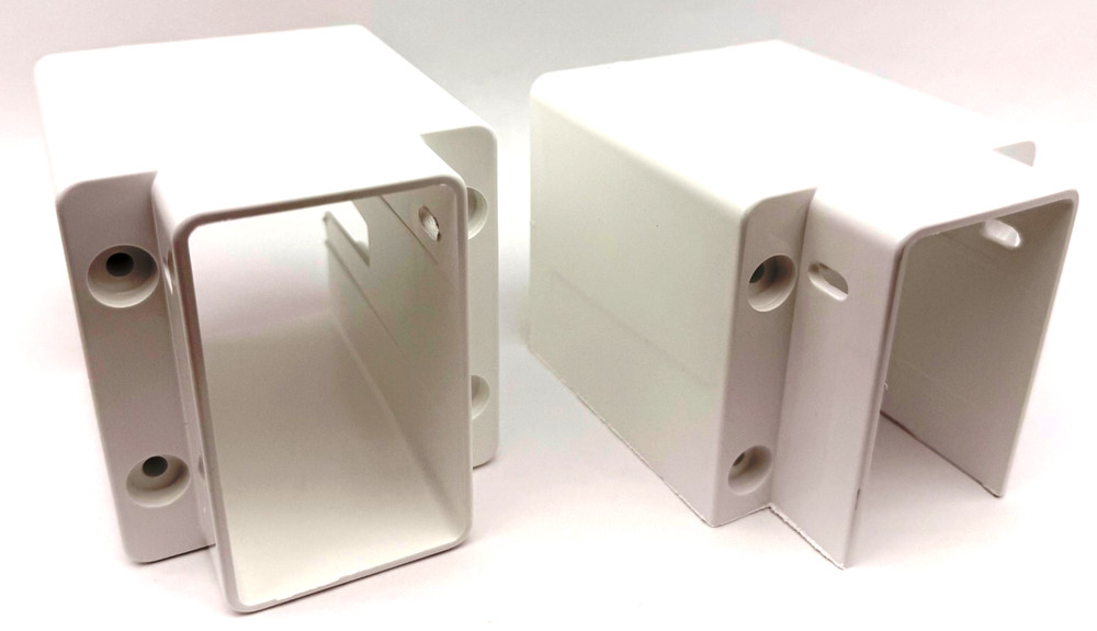 Barrette Finyl Line Deck Top Angle Bracket Kit 73021926 White