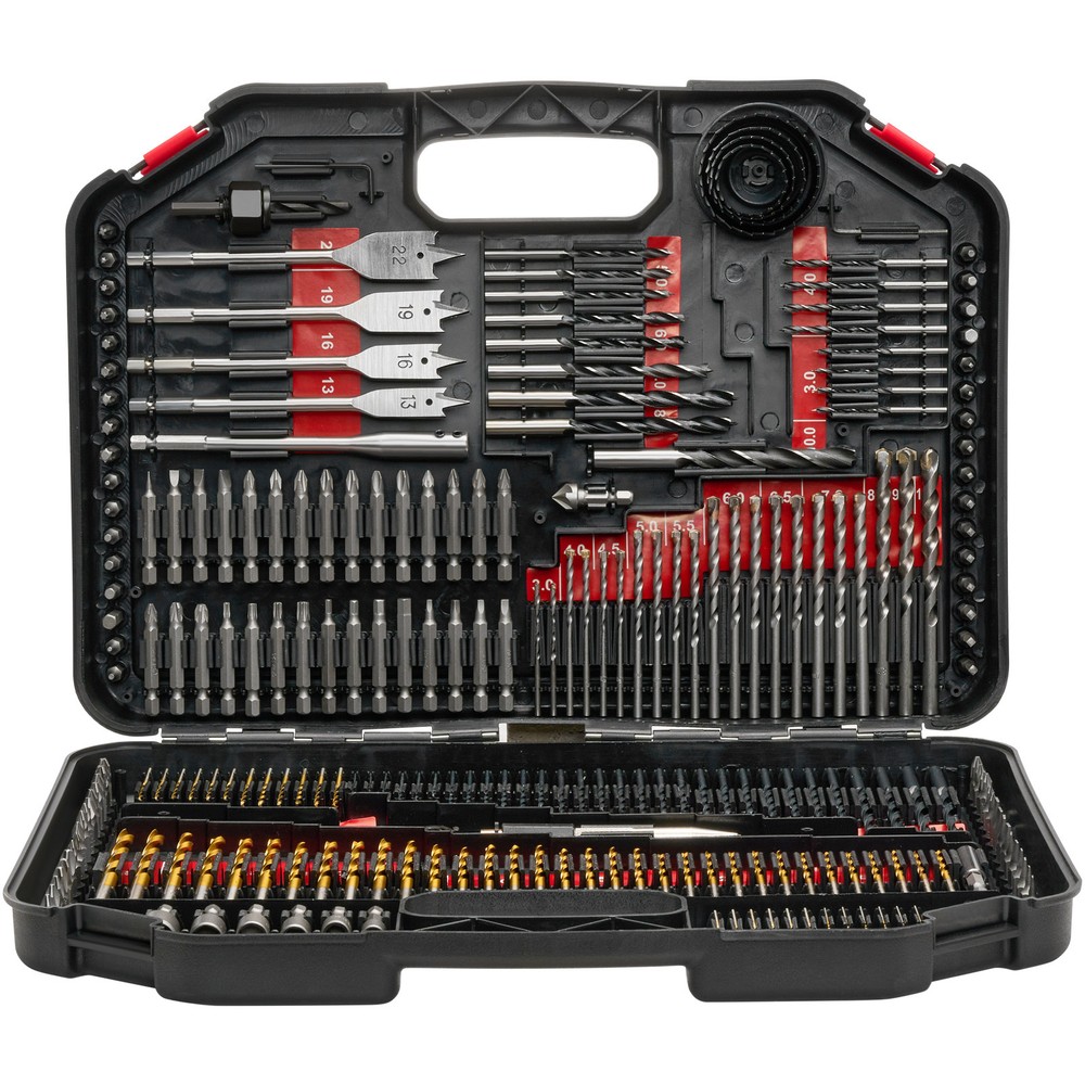 Drill Bit Set 246PCS Screwdriver Bit Set with Carrying Case Multi-purpose