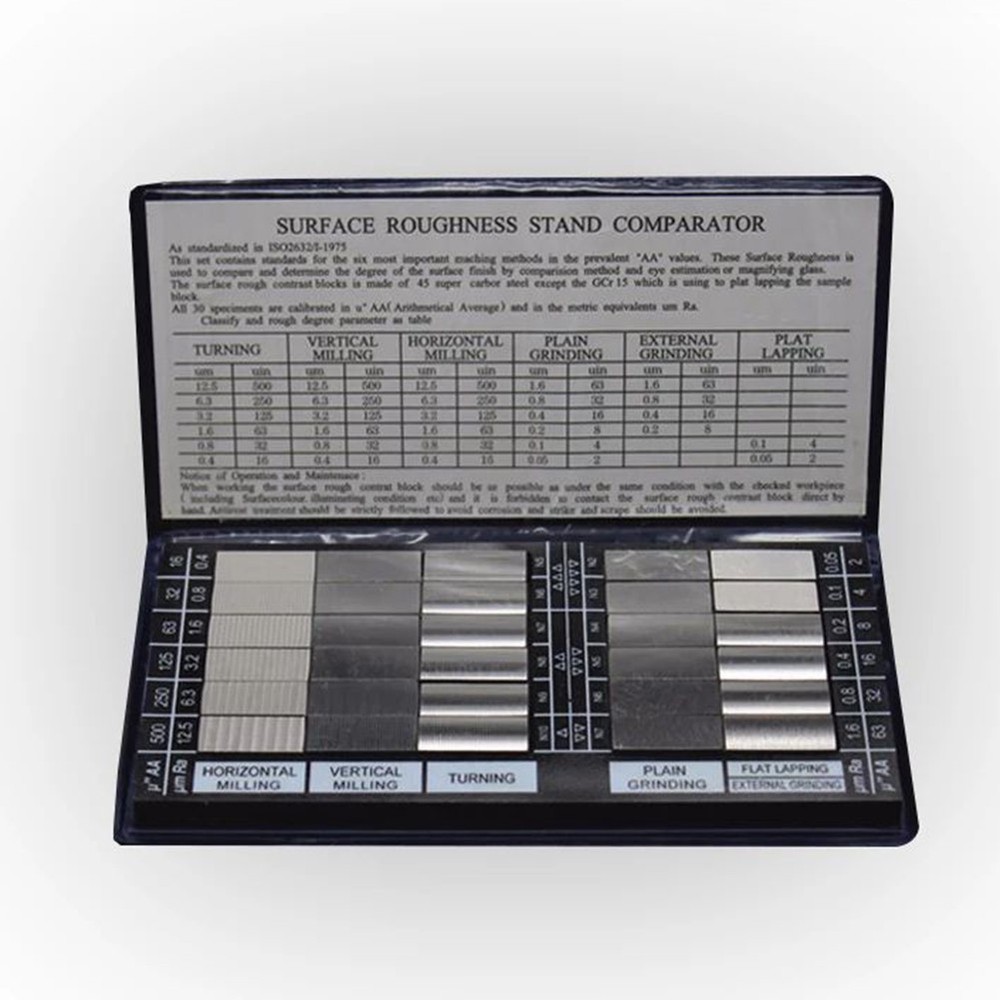 Sample Block Roughness 3 Flat Grinding 30pcs 6x3x3/8 Compare Conveniently