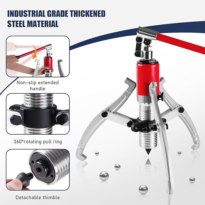 Hydraulic Gear Puller | Max 15 Ton | Bearing Puller | Gear Puller | Pulley Pulle