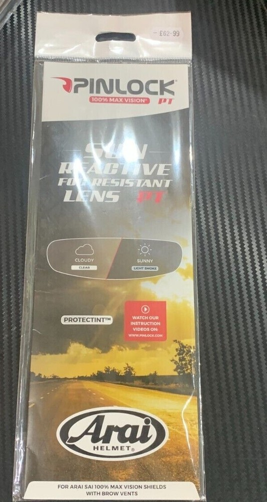 Arai SAi Type Max Vision Pinlock Inserts