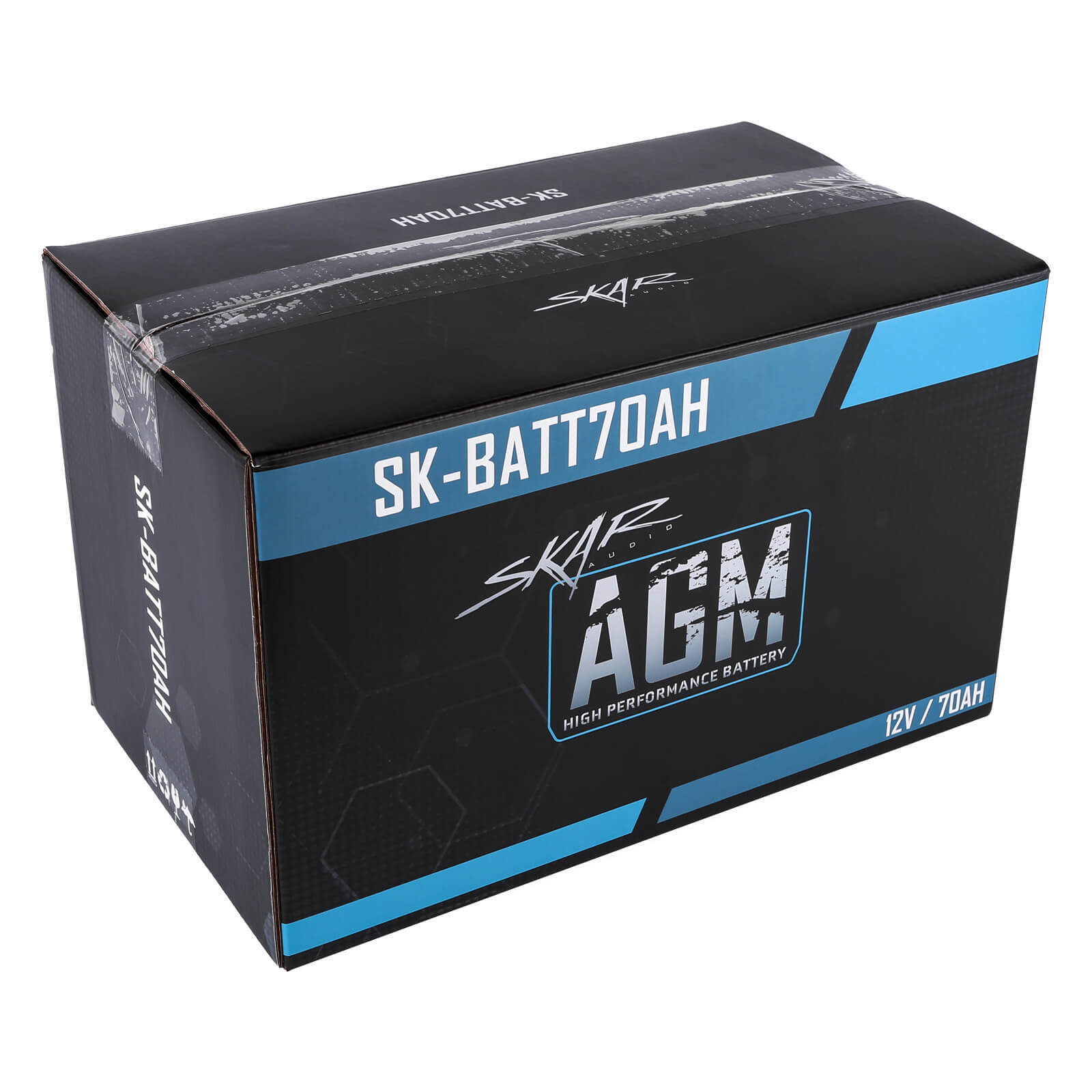NEW SKAR AUDIO 12V 70Ah AGM HIGH PERFORMANCE CAR AUDIO BATTERY | SK-BATT70AH
