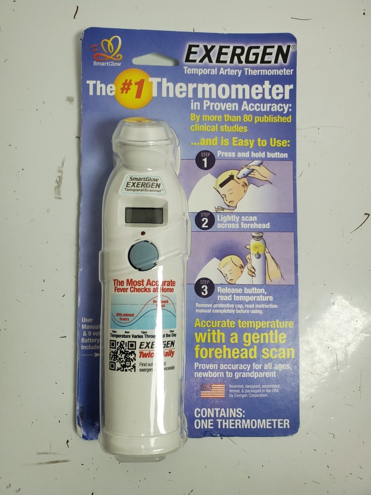 NEW Exergen Thermometer Temporal Scanner