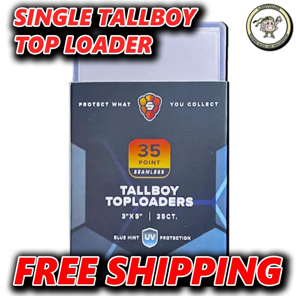 Shellz 3" x 5" Tallboy Clear Top Loader