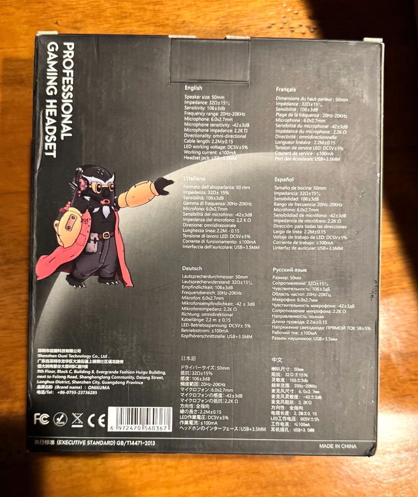 ONIKUMA K8 High Performance Professional Gaming Headset