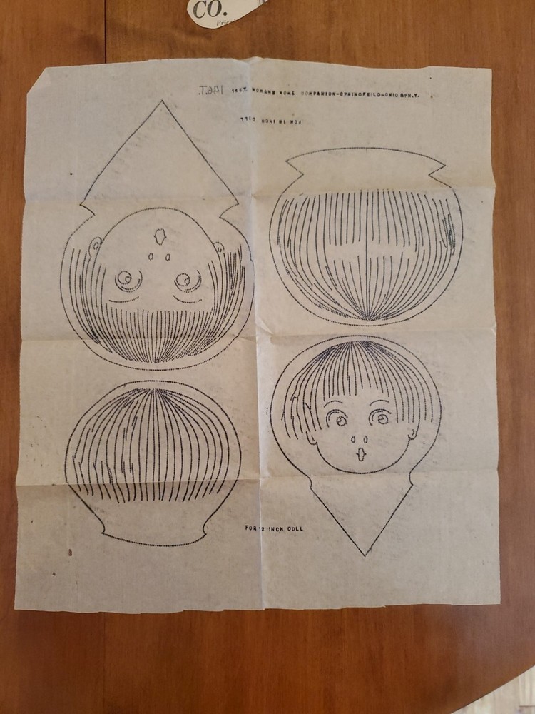 Woman's Home Conpanion Rag Doll Patterns
