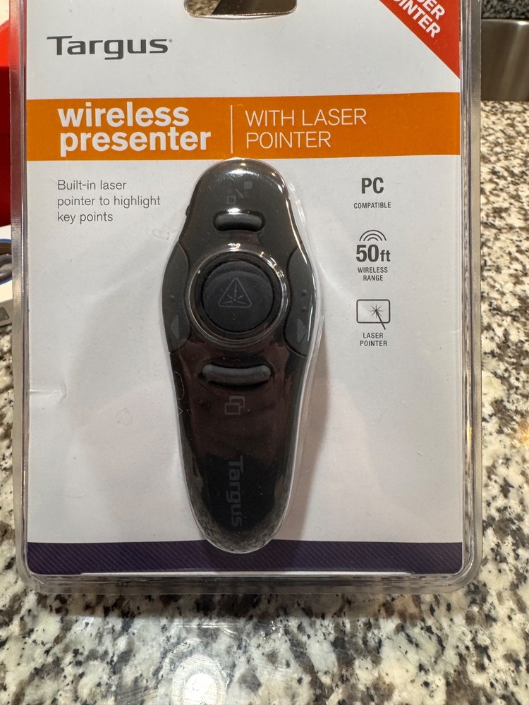 Targus Wireless USB Presenter with Laser Pointer - AMP16US