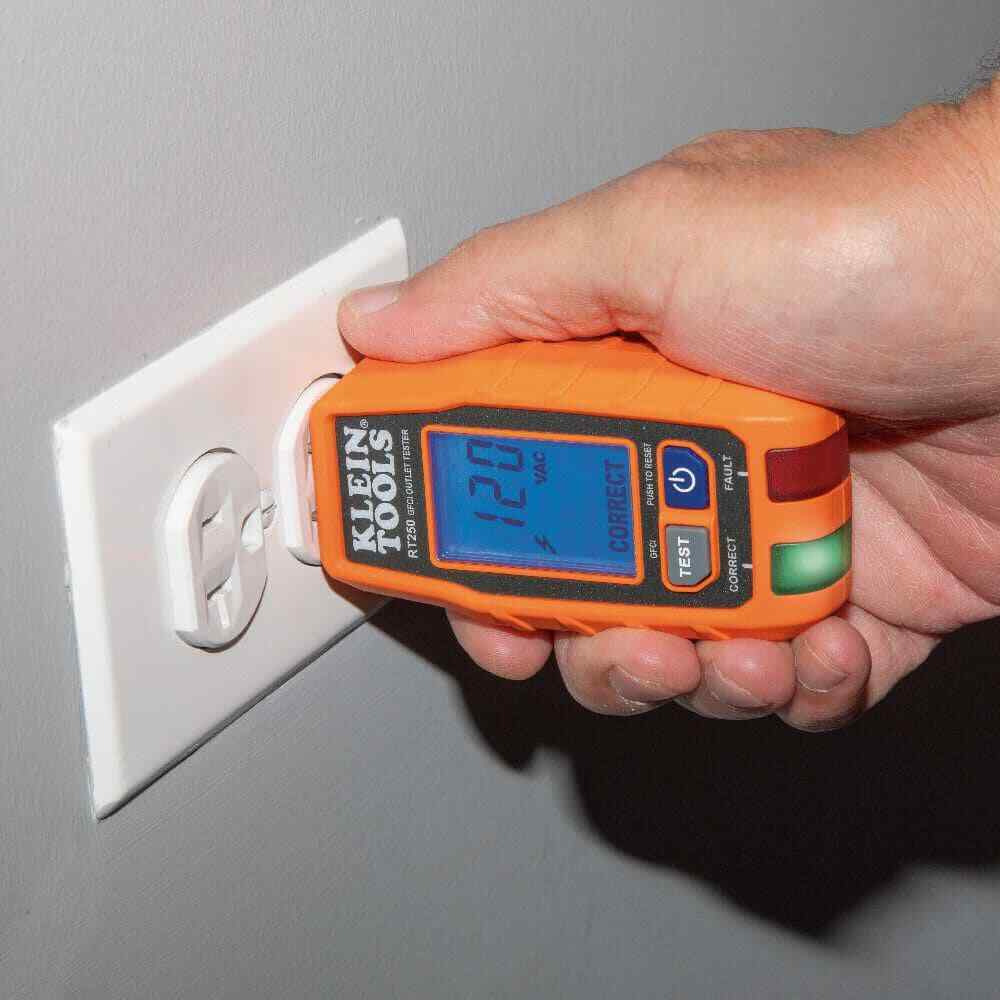 GFCI Electrical Outlet Tester with LCD