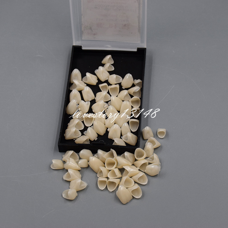 2 Boxes Dental Temporary Crown Veneers Material Anterior/ Front Back Molar Teeth