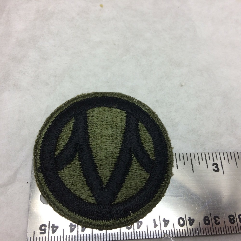 Military Army Patch 89th Infantry Division White Back Variant 89