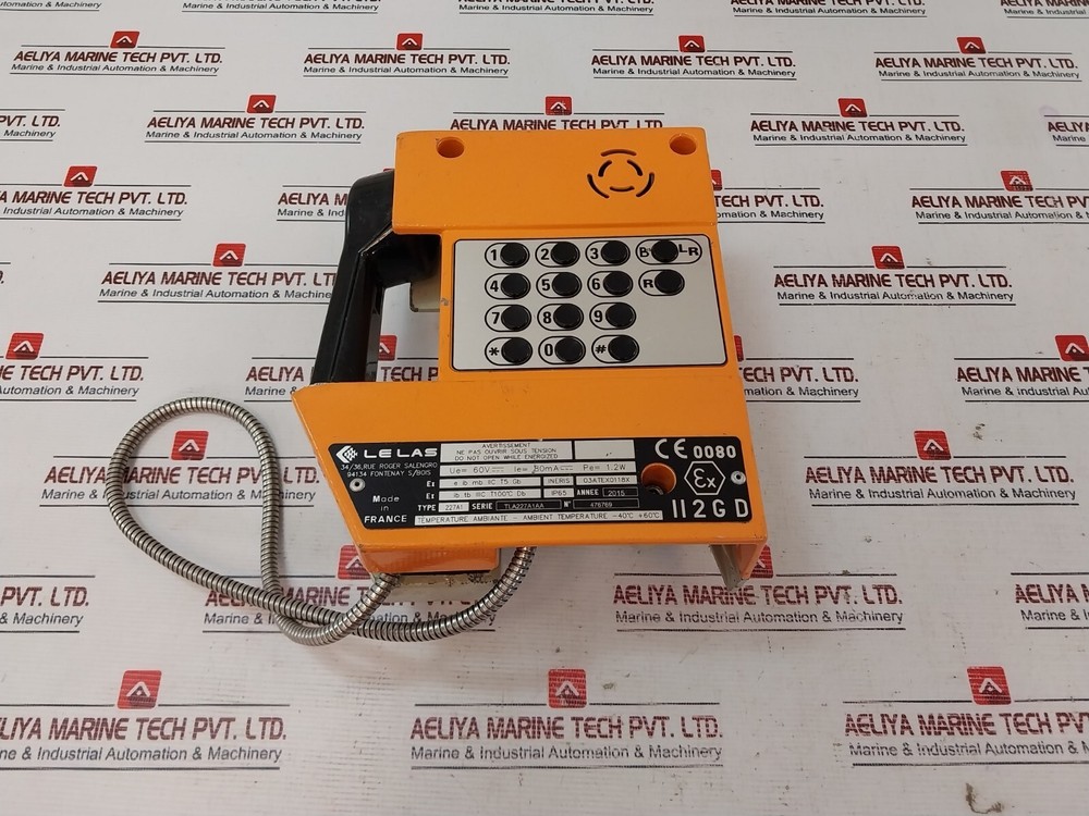 LE LAS 227A1 Explosion Proof Telephone 60V