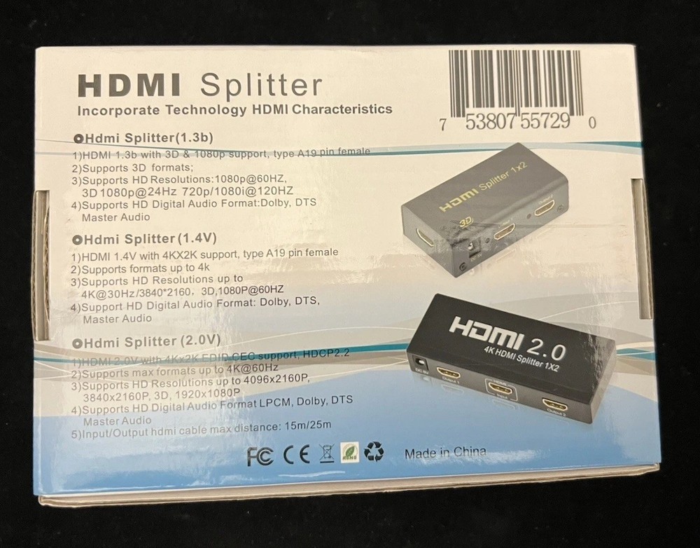 AVINAIR HDMI SPLITTER 4K