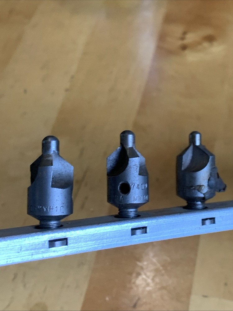 12 PCs of Micro Stop Countersink Integrated Pilot