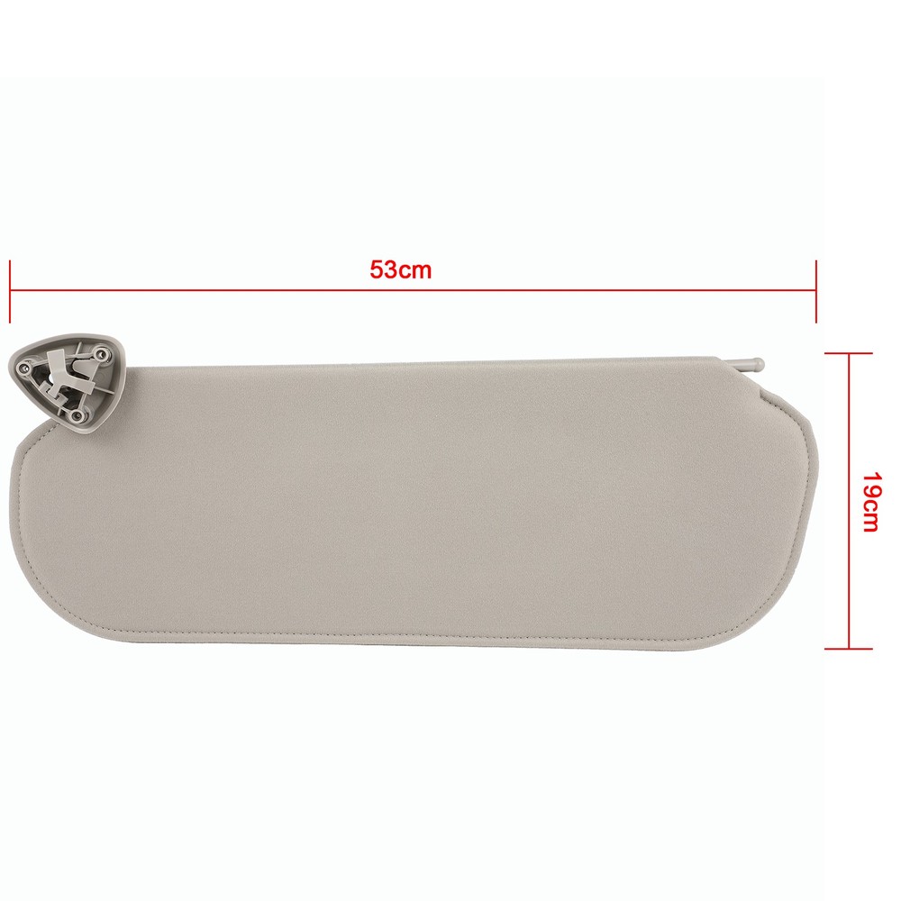 Left Side Sun Visor beige Fit For 2003-2015 Chevrolet & GMC