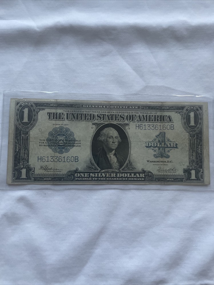 1923 $1 Silver Certificate