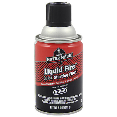 Liquid Fire M3911 Starting Fluid, 7.5-oz. - Quantity 12