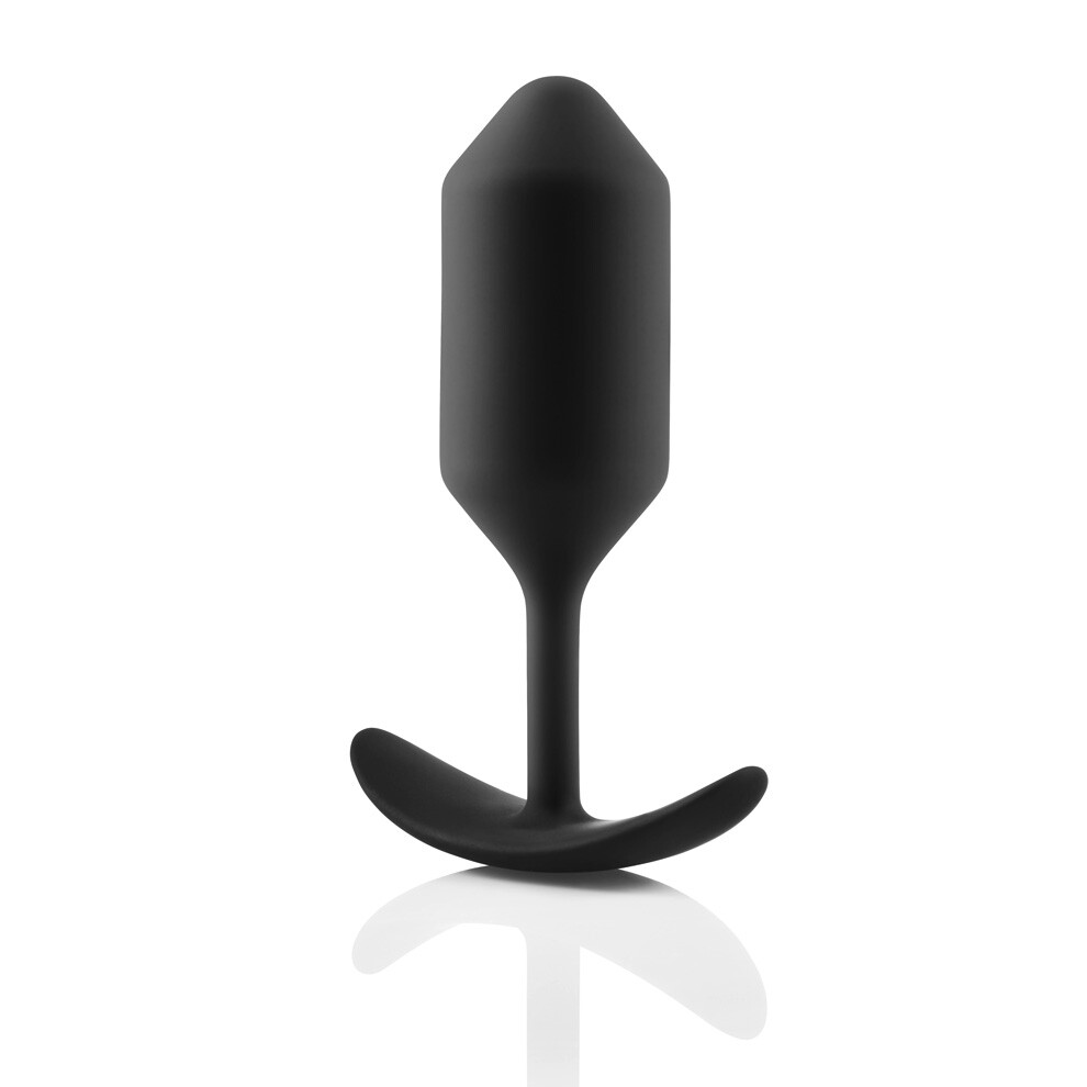 B VIBE SNUG PLUG 3 WEIGHTED ANAL BUTT PLUG
