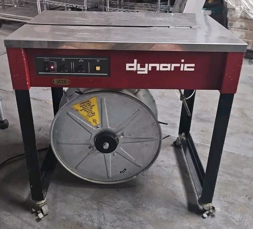 DF-20 Dynaric Semi-Automatic Strapping Machine - Clean & Fully Functional!