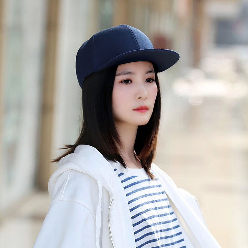 Snapback Hat Flat Baseball Cap Trucker Solid Plain Blank Men Womens Hip Hop Army