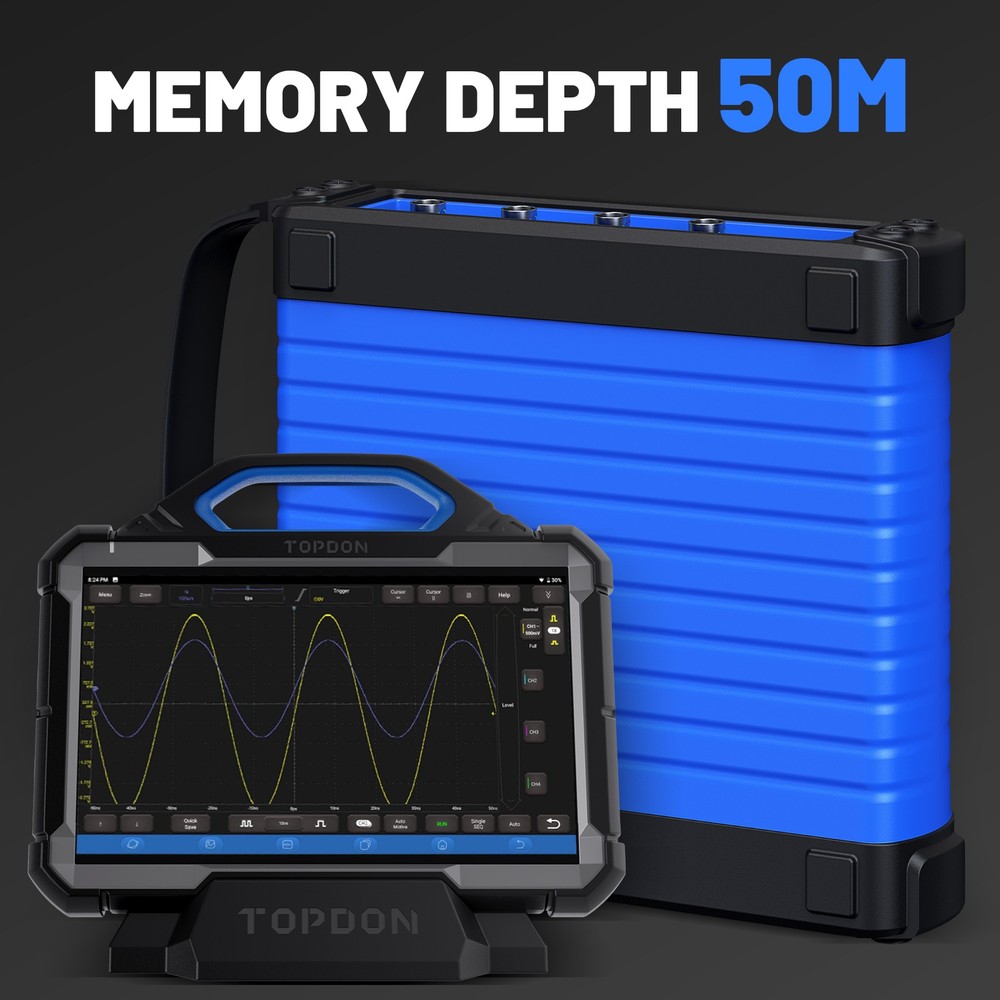 TOPDON Phoenix Scope Advanced 4-Channel Oscilloscope Work for Phoenix max smart