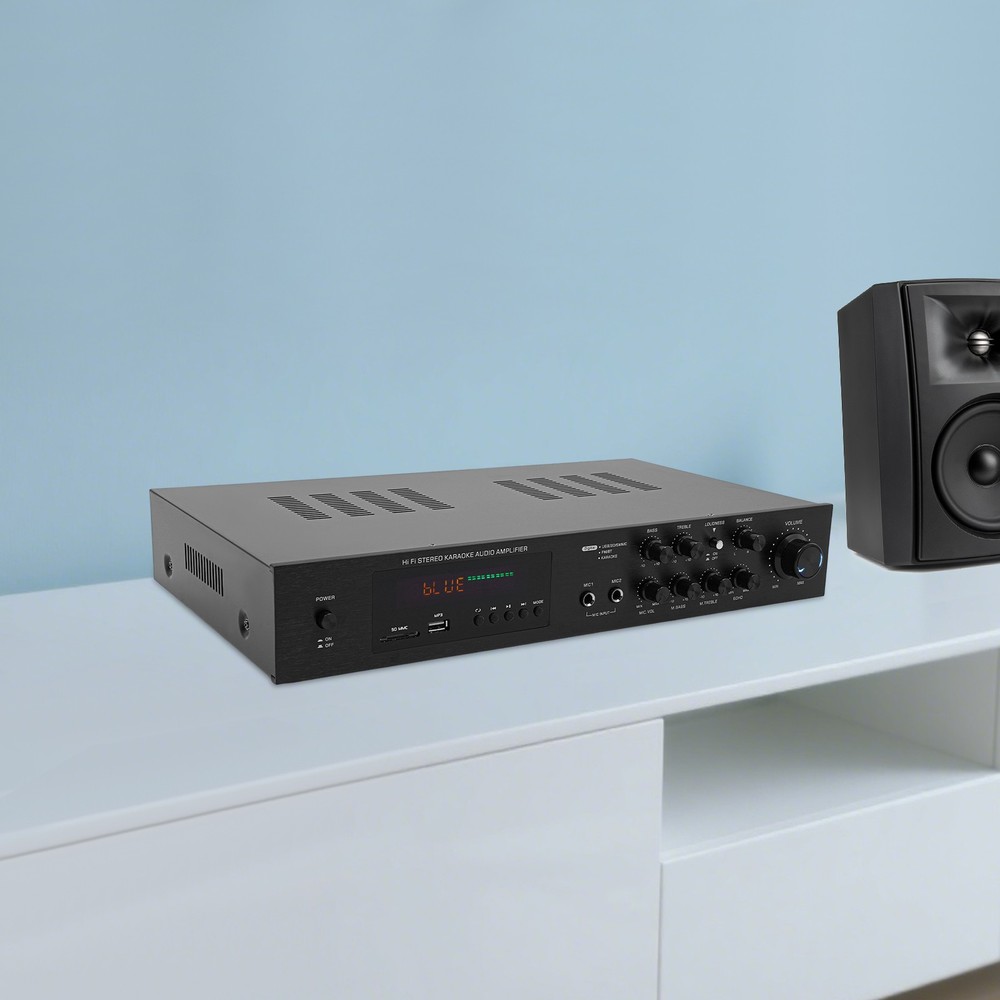 Bluetooth Amplifier, Audio Power Amplifier, Amplifier With Remote Control