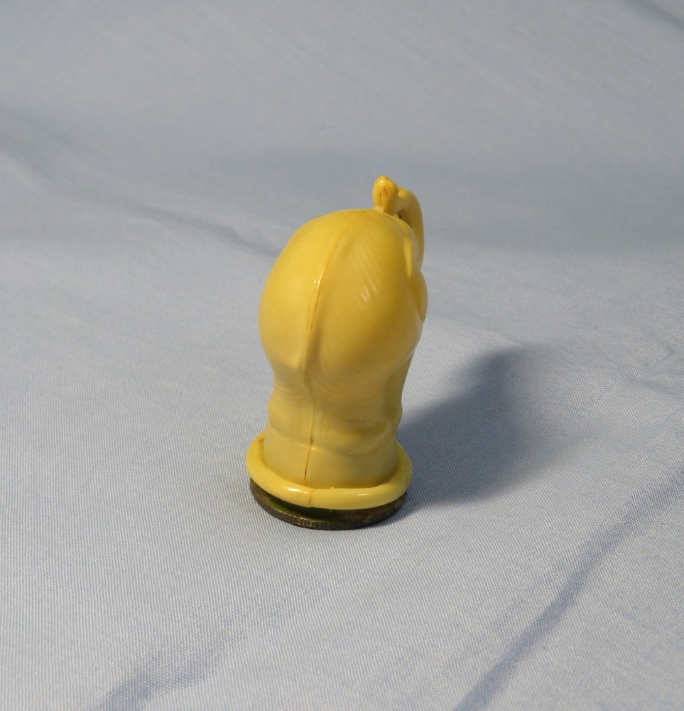 Celluloid Elephant with Metal Pencil Sharpener Insert