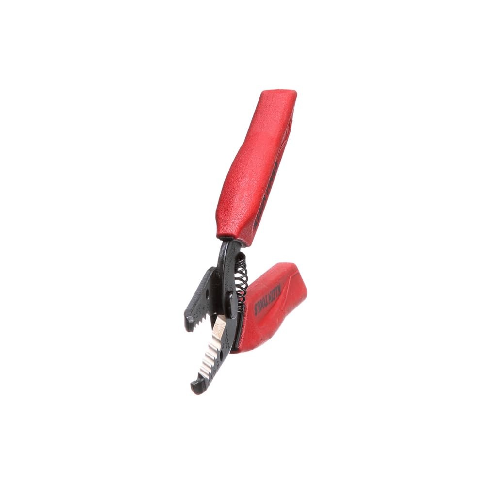 Klein Tools 11049 Wire Stripper/Cutter, Made in USA, Compact, Small, Red