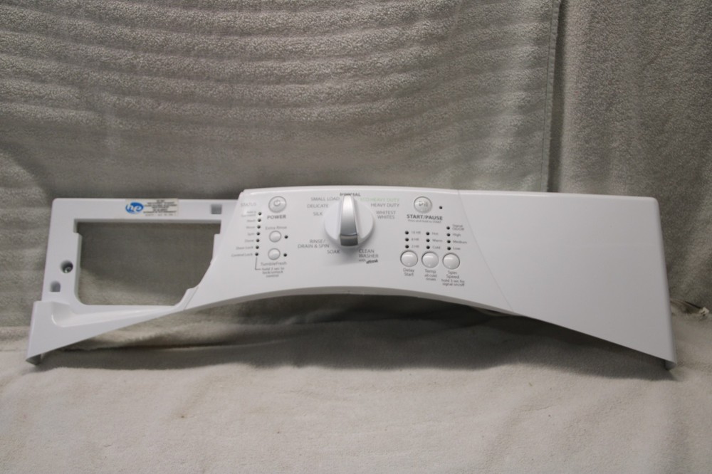 W10325312 Whirlpool washer control panel with board, tested