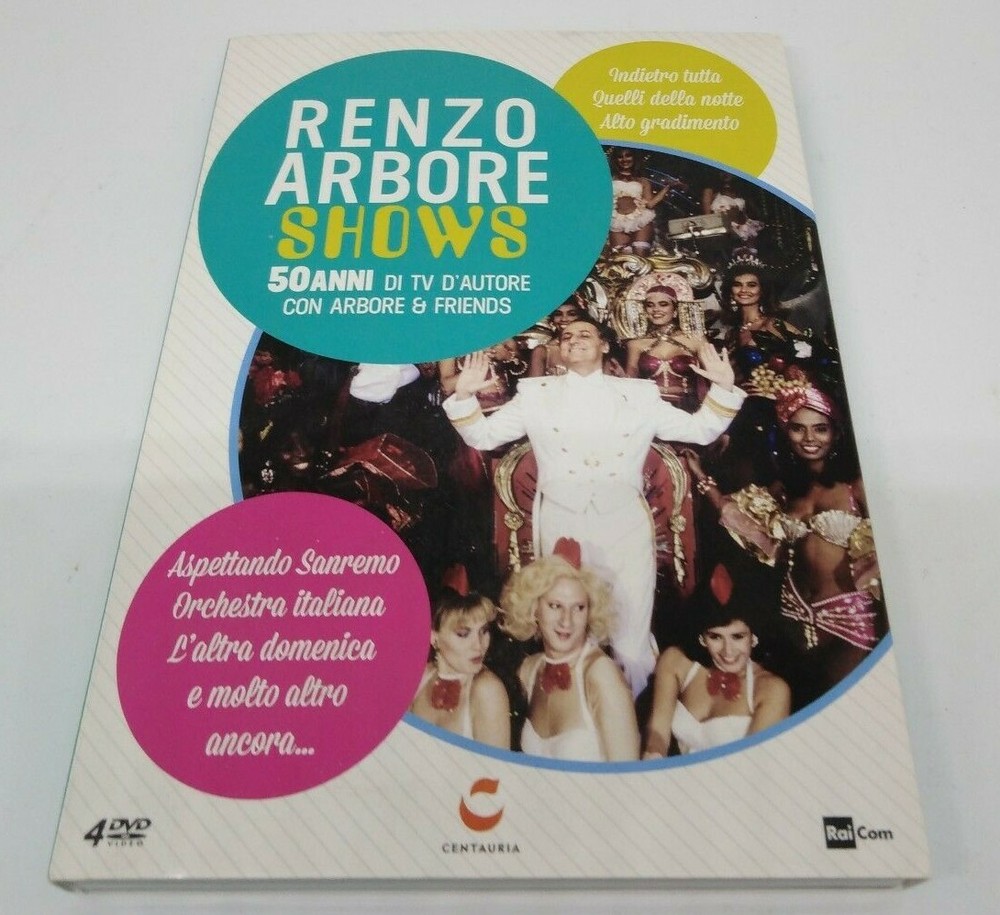 Renzo Arbore Shows (4 DVDs) IMPORT