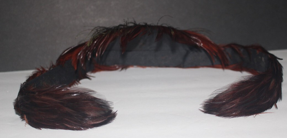(New) Multicolored feather headdress