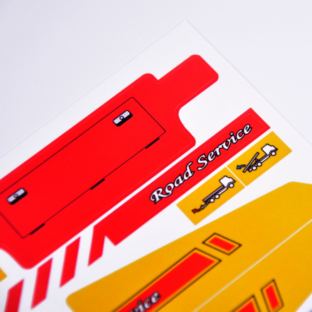 Replacement sticker for set 8109 Precut sticker