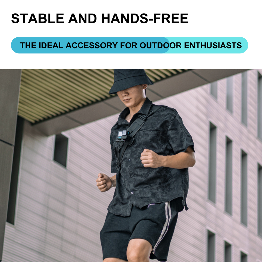 Universal Backpack Shoulder Strap Mount Clip For Gopro , DJI Osmo Action