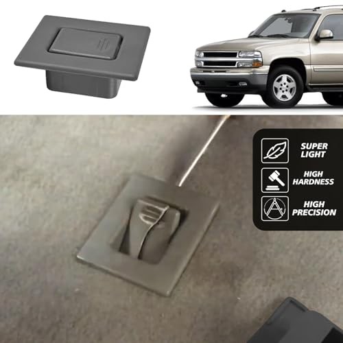 Seat Back Latch Release Handle,Second Row Folding Rear Row Bucket Button Gray