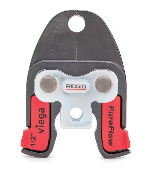 Ridgid PureFlow Compact 1/2 in. Press Tool Jaw for PEX Pressing 17008