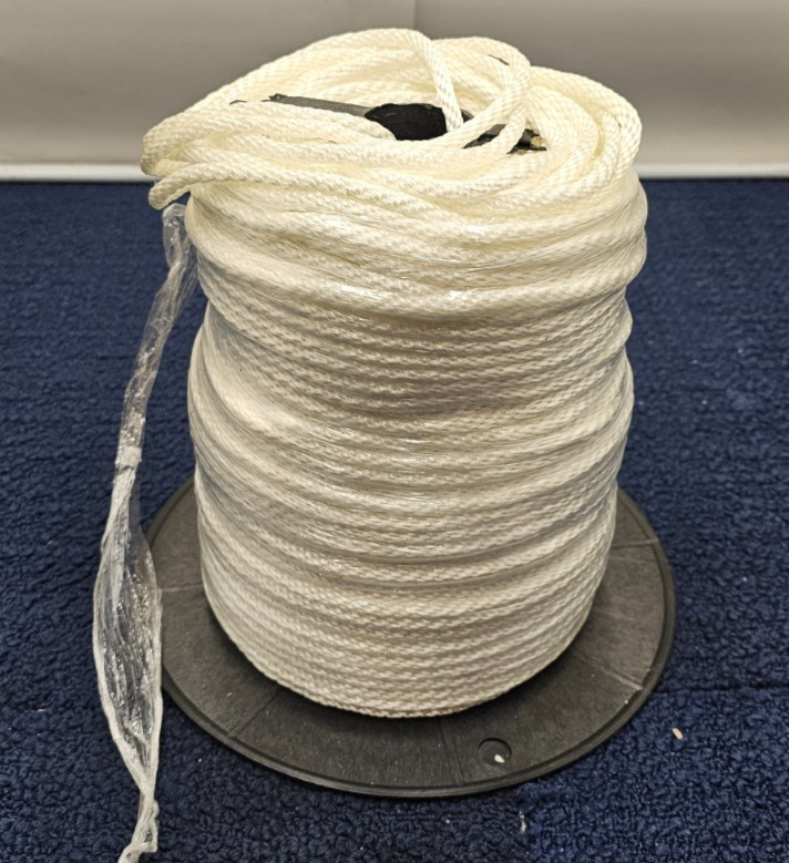 Grainger 12U275: 1/4" x 500 ft. Solid Braid Nylon General Purpose Utility Rope