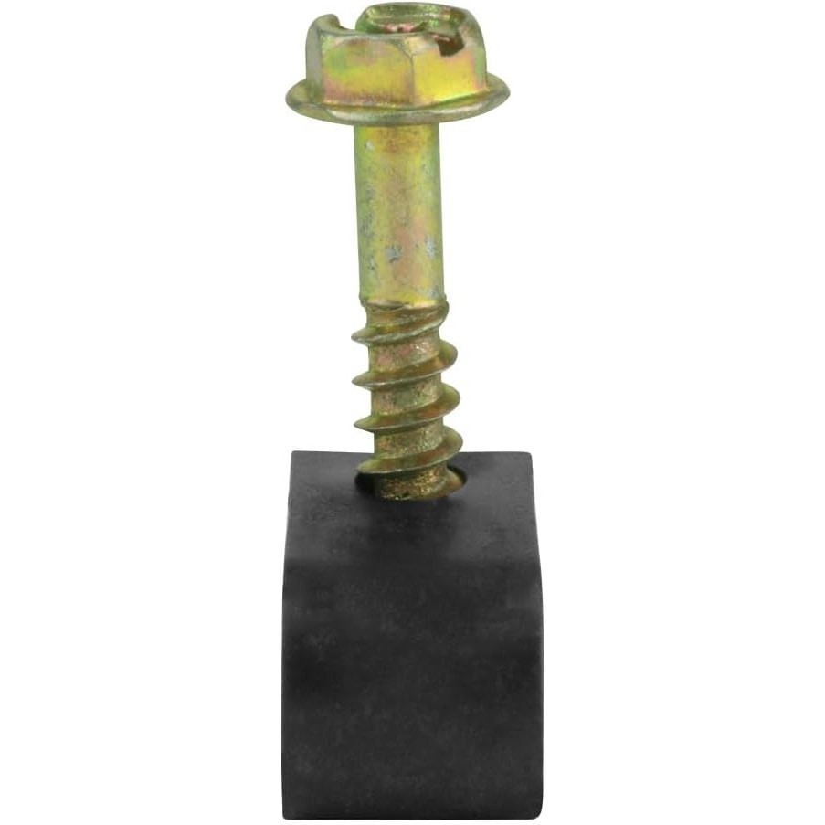 Flexible Single Cable Screw Clips - 200 Pack - Black