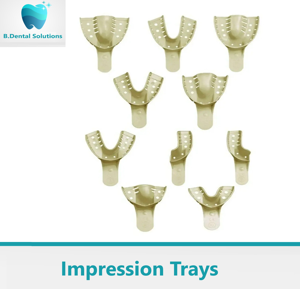 MARK3 Dental Disposable Impression Trays Perforated All Sizes Pkg/12