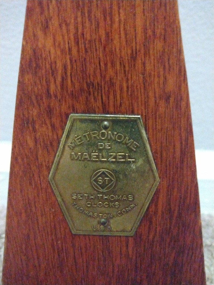 Vintage Seth Thomas Metronome