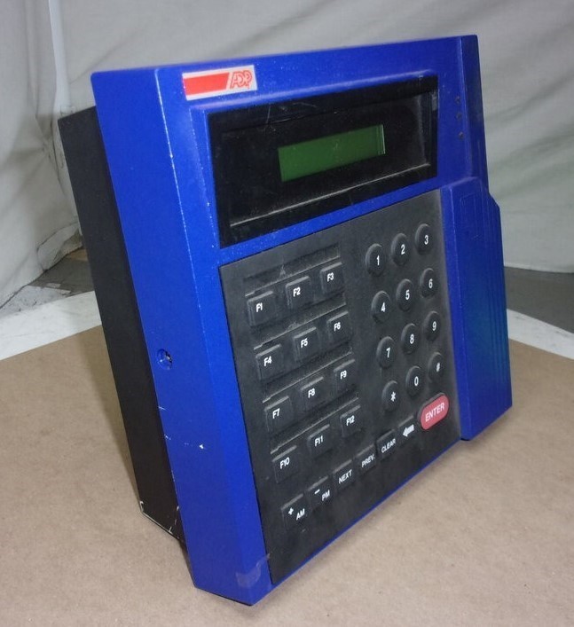 ADP eTime 8600615-421 Series 400 Timeclock SEE NOTES