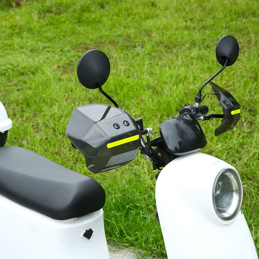 Electric Bicycle Handguards Handlebar Windshield Black Good Compatibility
