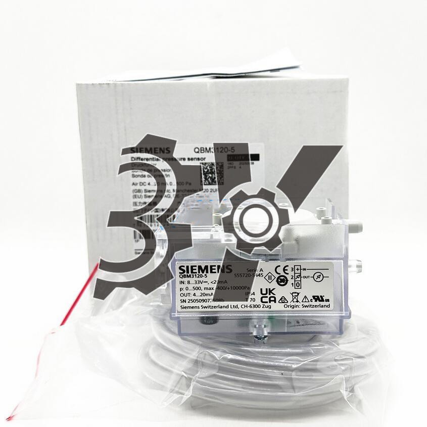 ONE NEW Siemens QBM3120-5 difference pressure sensor