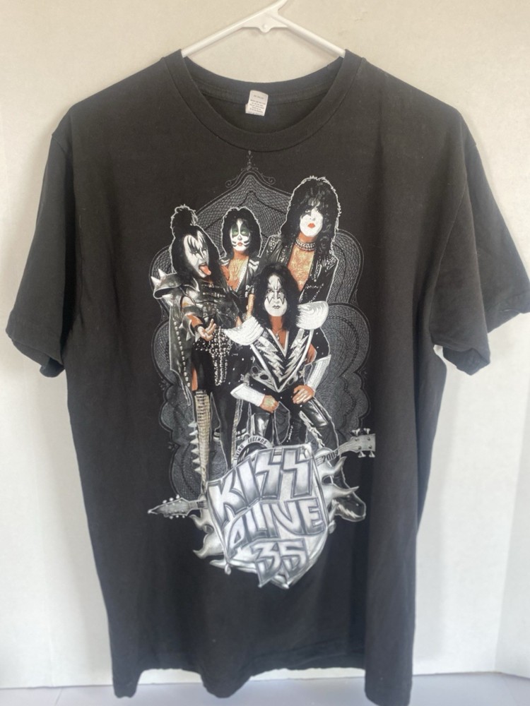 Vtg 2009 KISS Alive 35 Tour Shirt NWOT Living Legends Concert Merchandise Large