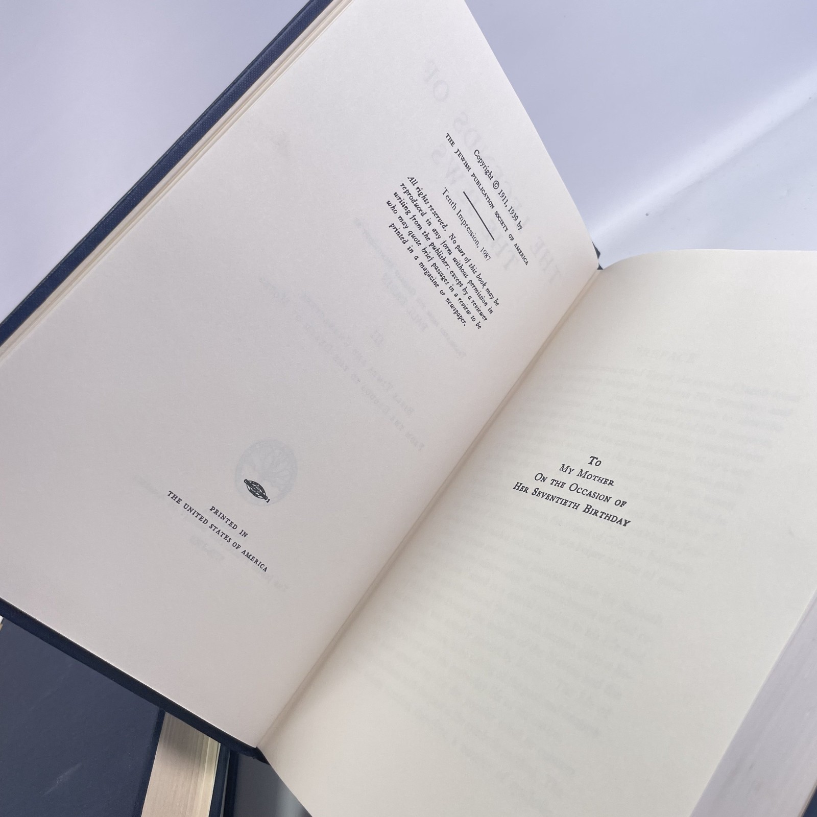 The Legends of the Jews 1-6 Volume HARDCOVER SET Ginzberg (Missing 7) *Read