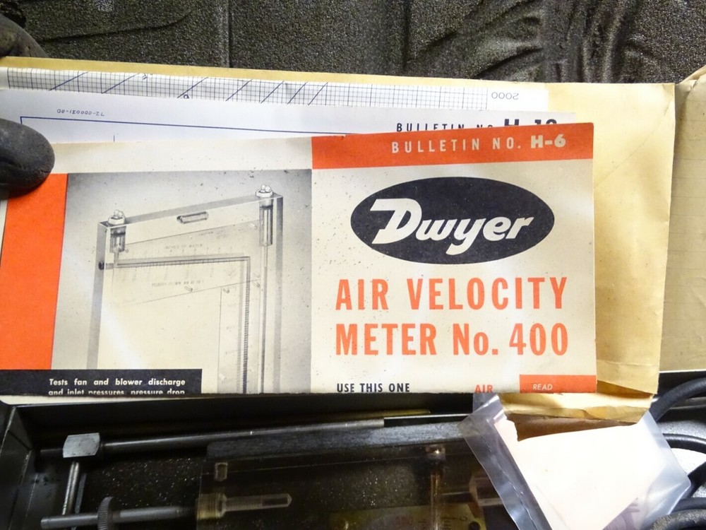 Dwyer Air Velocity Meter , No. 400