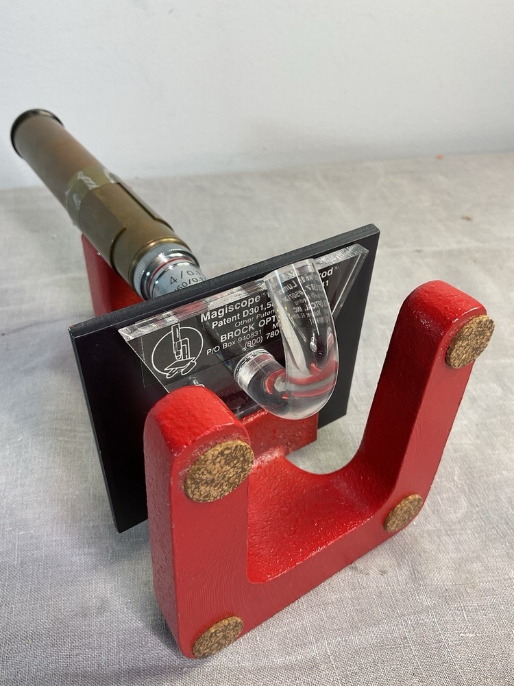 Brock Magiscope - Students Microscope - 5x Lens Optical Lumarod