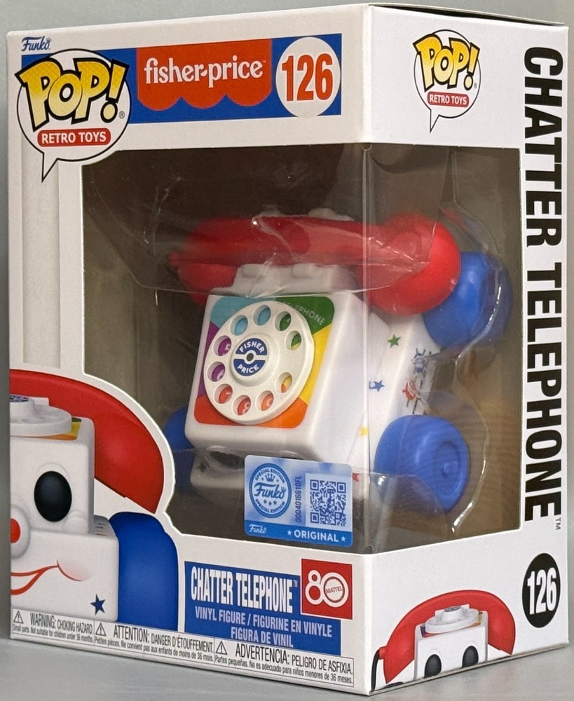 Funko Pop! Fisher-Price Chatter Telephone #126