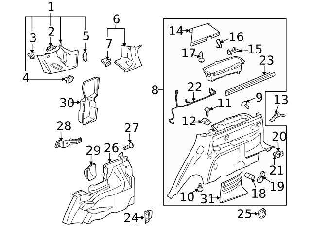 Genuine GM Harness 25746641