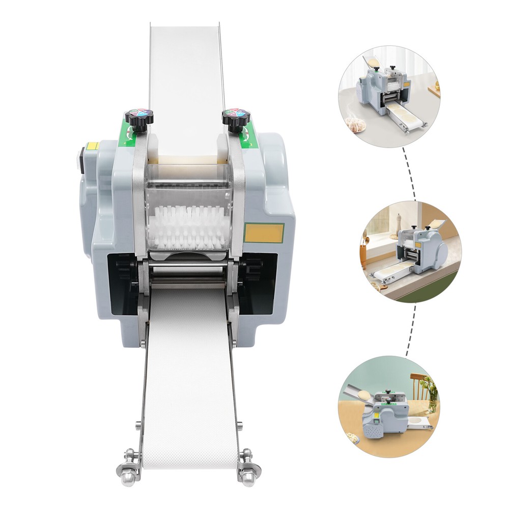 USED110V Dumpling Wrapper Maker 60 Pieces/Min SilverAutomaticDumplingSkinMachine