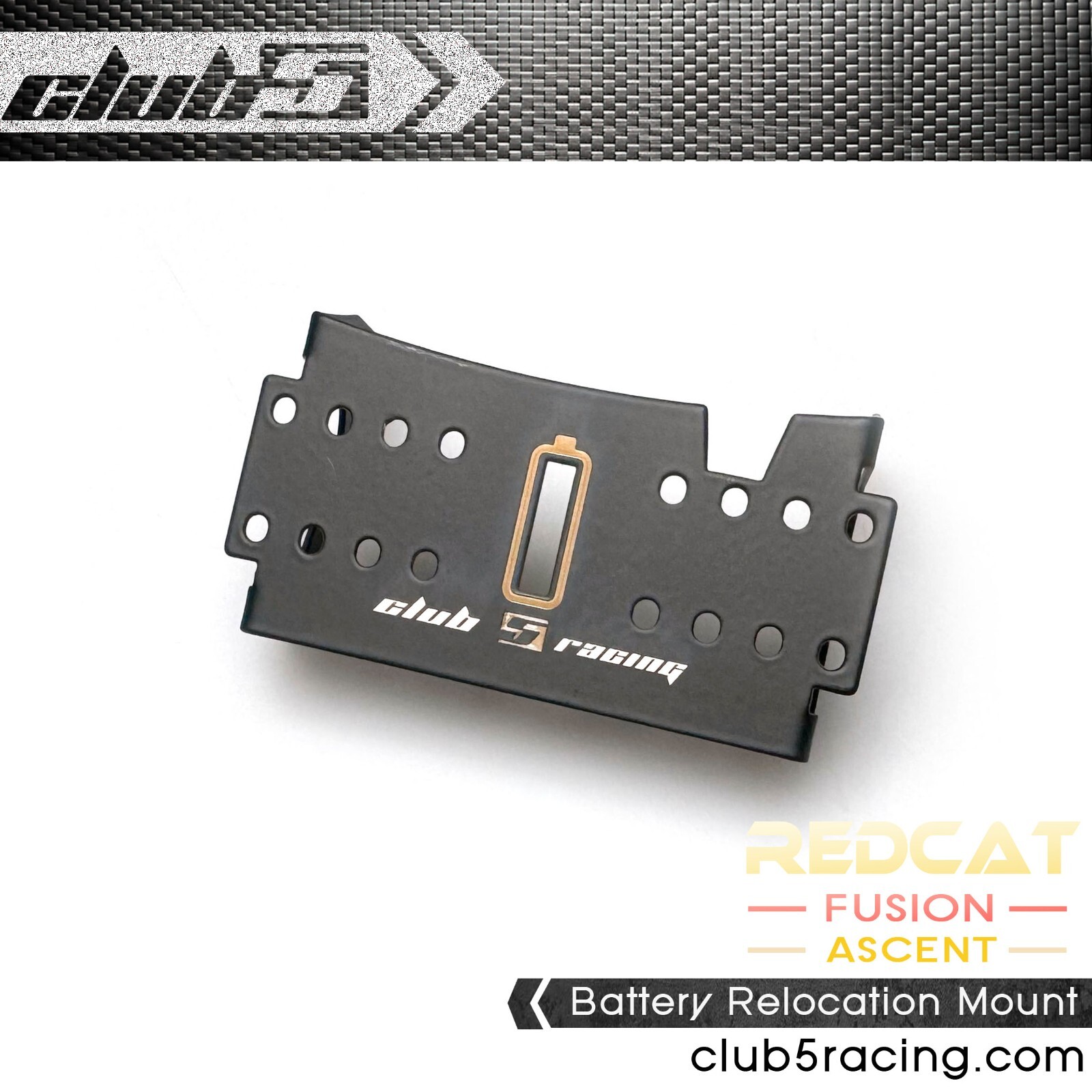 Battery Relocation Mount for Redcat Fusion