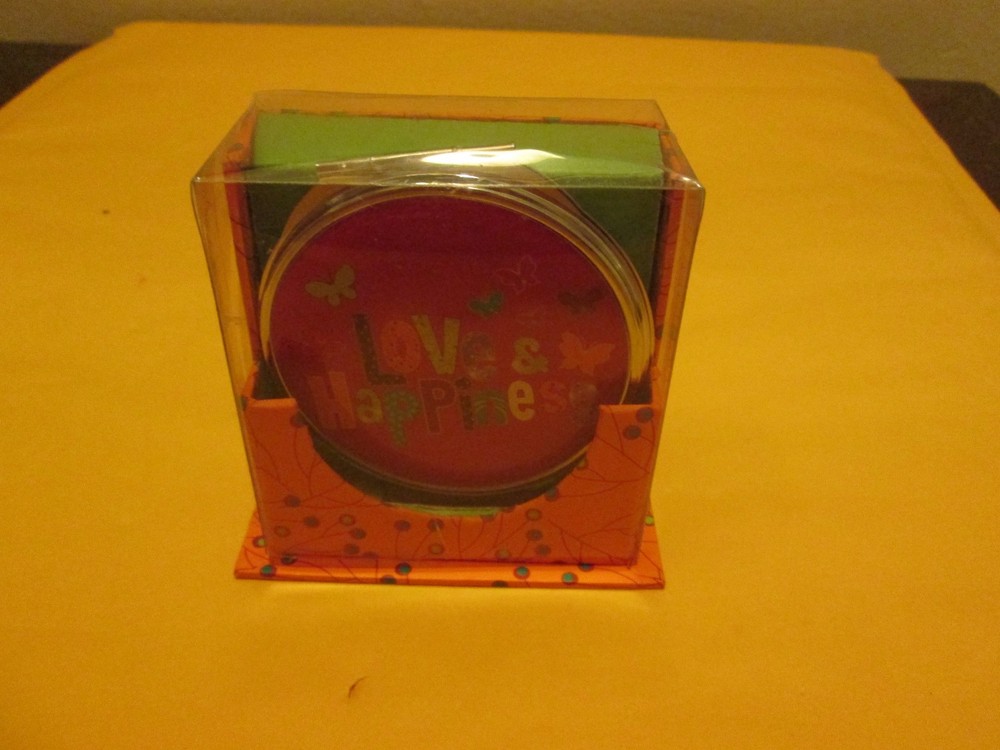 Love & Happiness Compact Mirror New
